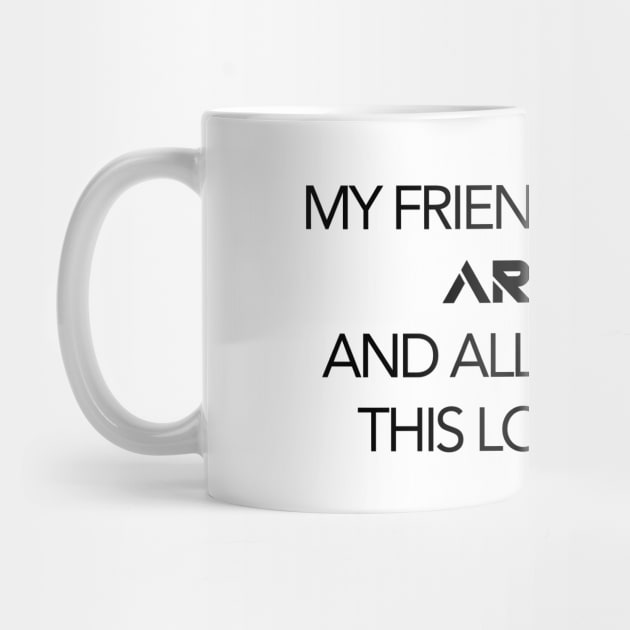 My Friend Stormed Area 51 - Mug by andersillustration